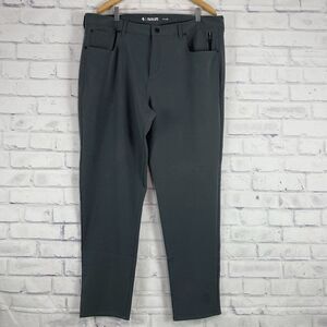 FourLaps Pants Men's Size 40x32 Chino Golf Stretch Grey‎ Golfing FLAW